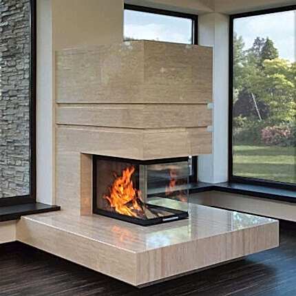 Epi Tipi Asansörlü Şömine