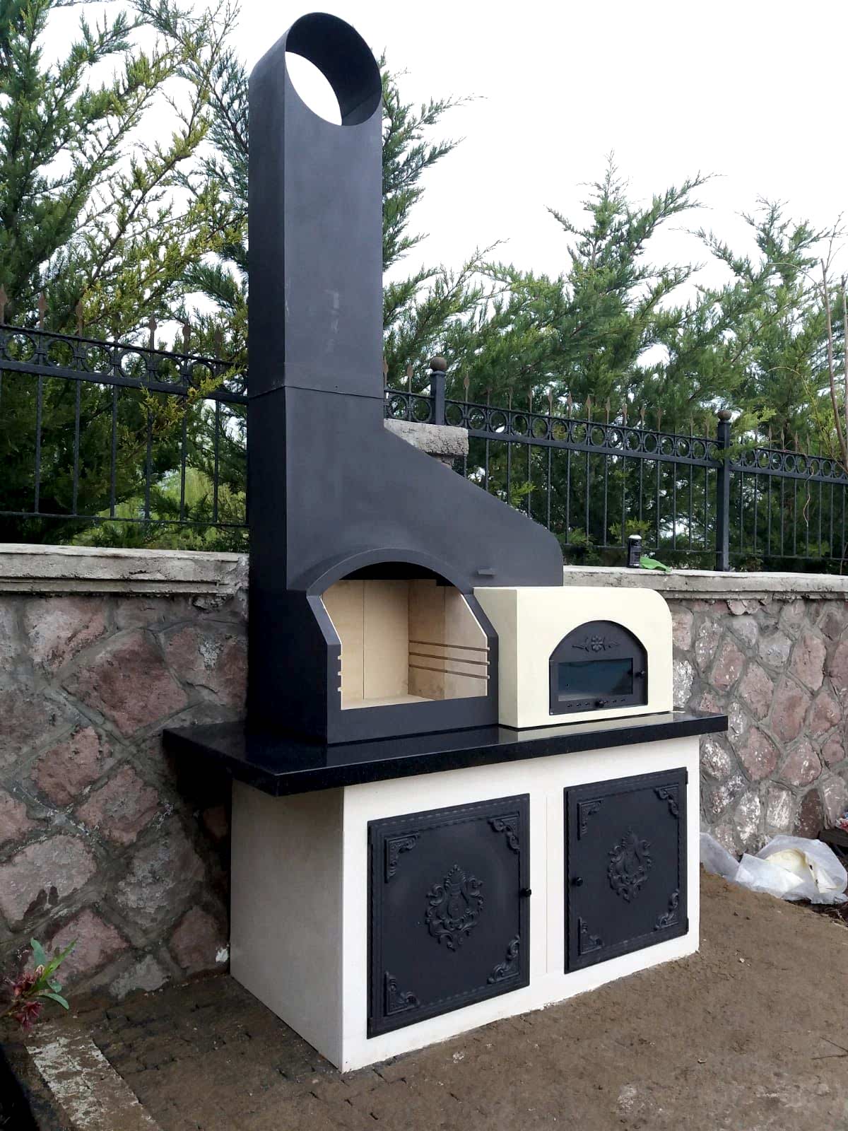 Metal Fırınlı Barbekü